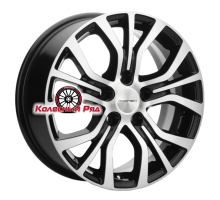 Khomen Wheels 6,5x16/5x110 ET43 D65,1 KHW1608 (Opel Zafira) Black-FP