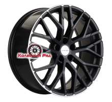 Khomen Wheels 8,5x20/5x112 ET20 D66,5 KHW2005 (Q8) Black matt MR (под ORG)