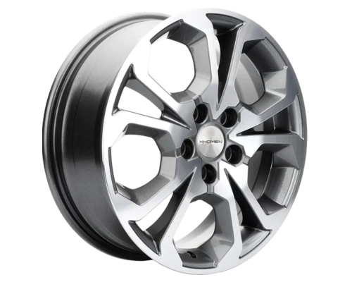 Купить диски Khomen Wheels 6,5x17/5x108 ET33 D60,1 KHW1711 (Chery/Exeed) Gray-FP от производителя Khomen Wheels в Казани Купить диски Khomen Wheels 6,5x17/5x108 ET33 D60,1 KHW1711 (Chery/Exeed) Gray-FP от производителя Khomen Wheels в Казани