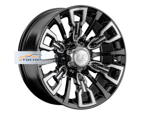 Купить диски LS 8x17/6x139,7 ET-15 D106,1 1363 BKF (конус, Колпак+лого) от производителя LS в Казани