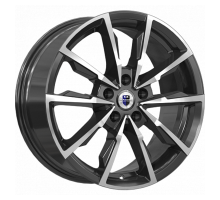 K&K 7,5x17/5x114,3 ET35 D66,1 Меренге (КС902) Алмаз черный
