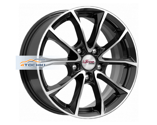 Купить диски iFree 6,5x16/5x114,3 ET50 D66,1 Джет (КС914) Блэк Джек от производителя iFree в Казани Купить диски iFree 6,5x16/5x114,3 ET50 D66,1 Джет (КС914) Блэк Джек от производителя iFree в Казани
