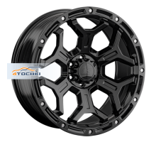 LS FlowForming 9x20/6x114,3 ET25 D67,1 RC68 BK (конус, Колпак+лого)