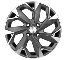 Khomen Wheels 6x15/4x100 ET45 D56,6 KHW1508 (Nexia) Gray-FP
