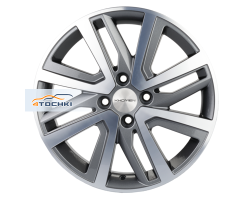 Купить диски Khomen Wheels 6x16/4x100 ET37 D60,1 KHW1609 (Stepway) Gray-FP от производителя Khomen Wheels в Казани Купить диски Khomen Wheels 6x16/4x100 ET37 D60,1 KHW1609 (Stepway) Gray-FP от производителя Khomen Wheels в Казани