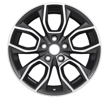 Khomen Wheels 7x17/5x114,3 ET47 D67,1 KHW1713 (SantaFe) Black-FP