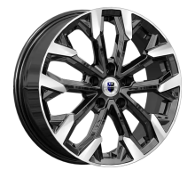 K&K 6,5x17/5x114,3 ET50 D67,1 Морейн (КС1046) Алмаз черный