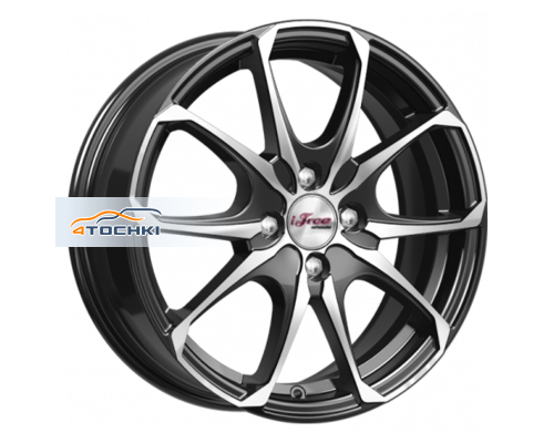 Купить диски iFree 6x16/4x114,3 ET40 D67,1 Такеши (КС877) Блэк Джек от производителя iFree в Казани Купить диски iFree 6x16/4x114,3 ET40 D67,1 Такеши (КС877) Блэк Джек от производителя iFree в Казани