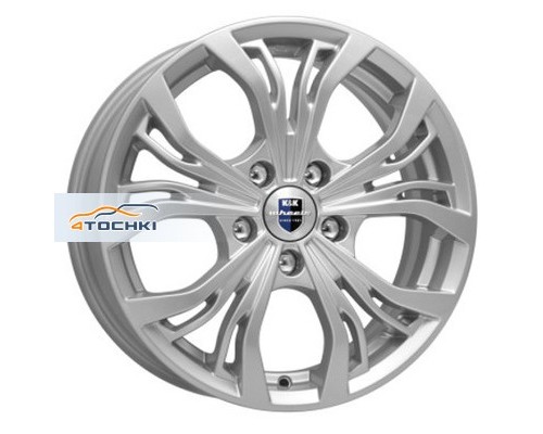 Купить диски K&K 6x15/5x100 ET45 D67,1 Аламида (КС701) Блэк платинум от производителя K&K в Казани