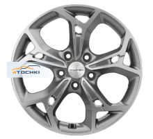 Khomen Wheels 7x17/5x112 ET40 D57,1 KHW1702 (Kodiaq/Tiguan) Gray-FP
