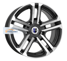 K&K 7x16/5x139,7 ET30 D98 Палладика (КС591М) Алмаз черный