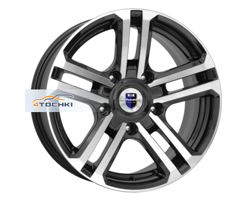 Купить диски K&K 7x16/5x139,7 ET30 D98 Палладика (КС591М) Алмаз черный от производителя K&K в Казани