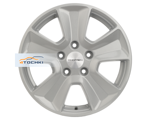 Купить диски Khomen Wheels 6,5x16/5x114,3 ET50 D67,1 KHW1601 (Huyndai/Kia) F-Silver от производителя Khomen Wheels в Казани Купить диски Khomen Wheels 6,5x16/5x114,3 ET50 D67,1 KHW1601 (Huyndai/Kia) F-Silver от производителя Khomen Wheels в Казани