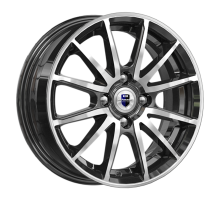 K&K 5,5x14/4x100 ET38 D67,1 Квант (КС960) Алмаз черный