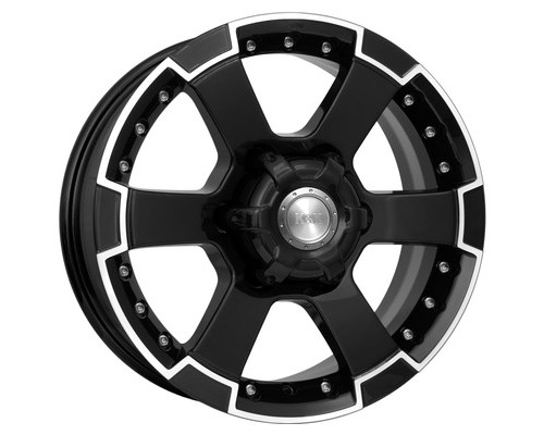 Купить диски K&K 7x16/6x139,7 ET20 D67,1 M56 (КС593) Алмаз черный от производителя K&K в Казани Купить диски K&K 7x16/6x139,7 ET20 D67,1 M56 (КС593) Алмаз черный от производителя K&K в Казани