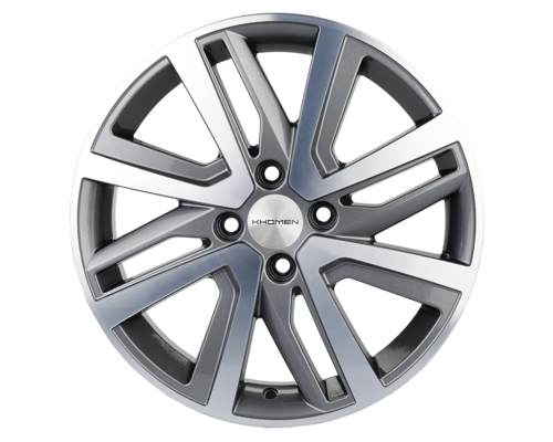 Купить диски Khomen Wheels 6x16/4x100 ET48 D54,1 KHW1609 (Rio I/Solaris I) Gray-FP от производителя Khomen Wheels в Казани Купить диски Khomen Wheels 6x16/4x100 ET48 D54,1 KHW1609 (Rio I/Solaris I) Gray-FP от производителя Khomen Wheels в Казани