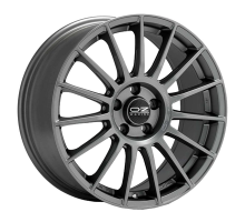 OZ 9,5x19/5x112 ET21 D66,46 Superturismo LM Matt Graphite + Silver Lettering