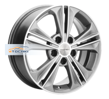 Khomen Wheels 6x16/5x112 ET50 D57,1 KHW1603 (Jetta) G-Silver-FP