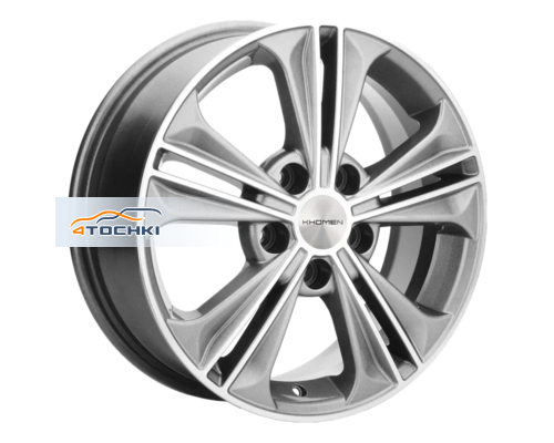 Купить диски Khomen Wheels 6x16/5x112 ET50 D57,1 KHW1603 (Jetta) G-Silver-FP от производителя Khomen Wheels в Казани