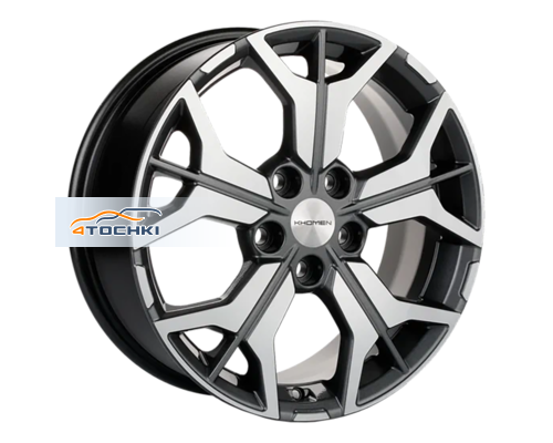 Купить диски Khomen Wheels 7x17/5x110 ET46 D63,3 KHW1715 (Changan CS35/CS35 Pro) Gray-FP от производителя Khomen Wheels в Казани Купить диски Khomen Wheels 7x17/5x110 ET46 D63,3 KHW1715 (Changan CS35/CS35 Pro) Gray-FP от производителя Khomen Wheels в Казани