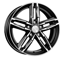 K&K 6x16/5x110 ET44 D65,1 Sayan (КС731M) Алмаз черный