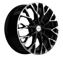 Khomen Wheels 7x17/5x108 ET50 D63,3 KHW1718 (Kuga/Focus/Volvo XC40/XC70) Black-FP