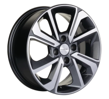 Khomen Wheels 6x15/4x98 ET36 D58,6 KHW1501 (Lada Granta) Gray-FP