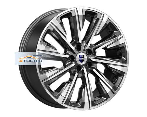 Купить диски K&K 7,5x19/5x112 ET44 D66,6 Галего (КС1039) Алмаз черный от производителя K&K в Казани