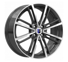 K&K 7x17/5x114,3 ET45 D67,1 Эрфурт (КС898) Алмаз черный