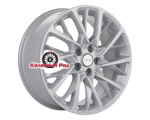 Купить диски Khomen Wheels 7,5x18/5x108 ET40 D60,1 KHW1804 (Chery Tiggo) F-Silver от производителя Khomen Wheels в Казани