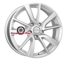 K&K 7x17/5x114,3 ET39 D60,1 КС699 Сильвер