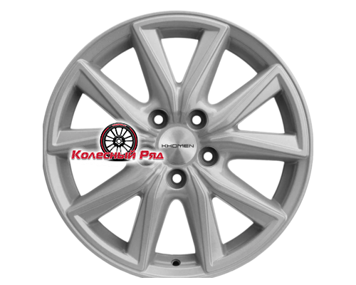 Купить диски Khomen Wheels 7x17/5x114,3 ET50 D67,1 KHW1706 (CX-5/Seltos/Optima) F-Silver от производителя Khomen Wheels в Казани