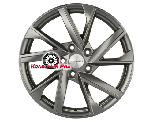 Купить диски Khomen Wheels 7x17/5x114,3 ET50 D67,1 KHW1714 (CX-5/Seltos/Optima) Gray от производителя Khomen Wheels в Казани