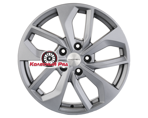 Купить диски Khomen Wheels 7x17/5x112 ET40 D57,1 KHW1703 (Kodiaq/Tiguan) G-Silver от производителя Khomen Wheels в Казани