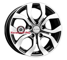 K&K 6,5x16/5x114,3 ET45 D60,1 КС704 Алмаз черный