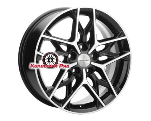 Купить диски Khomen Wheels 7x17/5x114,3 ET48 D67,1 KHW1709 (Kia K5) Black-FP от производителя Khomen Wheels в Казани