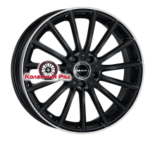 MAK 8x19/5x112 ET33 D66,6 Komet Gloss Black Mirror Ring