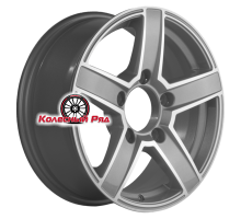 Khomen Wheels 6,5x16/5x139,7 ET35 D98,5 KHW1614 (Niva 4x4 Bronto) F-Silver-FP