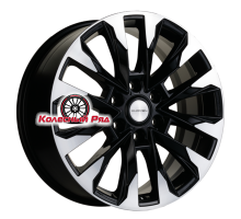 Khomen Wheels 8x20/6x139,7 ET60 D95,10 KHW2010 (LC 300) Black-FP