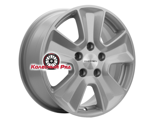 Купить диски Khomen Wheels 6,5x16/5x114,3 ET43 D67,1 KHW1601 (Huyndai/Kia) F-Silver от производителя Khomen Wheels в Казани