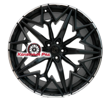 Khomen Wheels 10x22/5x112 ET30 D66,6 ZEUS 2202 (X5/X6/X7/Cullinan) Black matt MR