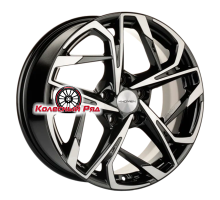 Khomen Wheels 7x17/5x108 ET40 D54,1 KHW1716 (Jac/Москвич 3) Black-FP