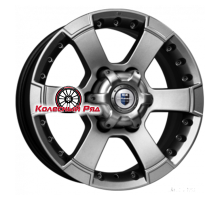 K&K 7x16/6x139,7 ET20 D110,1 M56 (КС593) Дарк платинум