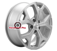 Khomen Wheels 7x17/5x114,3 ET37 D66,5 KHW1710 (Jolion) F-Silver