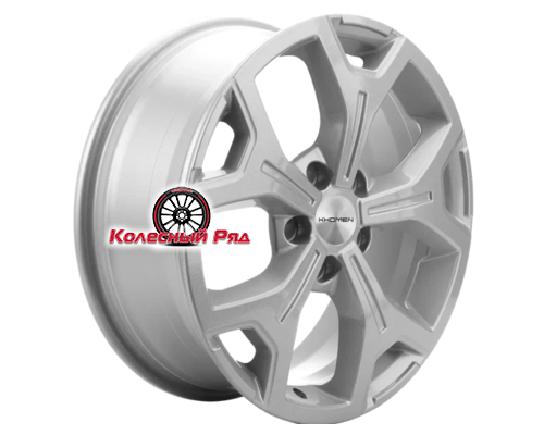 Купить диски Khomen Wheels 7x17/5x114,3 ET37 D66,5 KHW1710 (Jolion) F-Silver от производителя Khomen Wheels в Казани