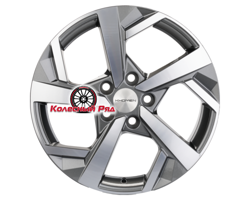 Купить диски Khomen Wheels 7x17/5x114,3 ET40 D66,1 KHW1712 (Qashqai) Gray-FP от производителя Khomen Wheels в Казани