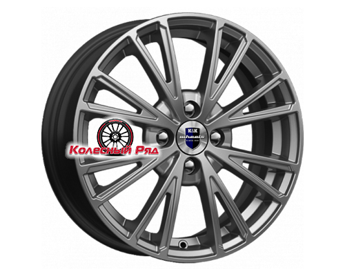 Купить диски K&K 6x16/4x114,3 ET40 D67,1 Меандр (КС879) Дарк платинум от производителя K&K в Казани