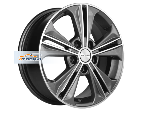 Купить диски Khomen Wheels 6x16/5x114,3 ET43 D67,1 KHW1603 (Creta/Seltos) Gray-FP от производителя Khomen Wheels в Казани Купить диски Khomen Wheels 6x16/5x114,3 ET43 D67,1 KHW1603 (Creta/Seltos) Gray-FP от производителя Khomen Wheels в Казани