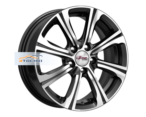 Купить диски iFree 6x15/4x100 ET40 D60,1 Апероль (КС862) Блэк Джек от производителя iFree в Казани