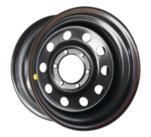Off-Road Wheels 8x17/6x139,7 ET10 D110 Тойота Ниссан Черный